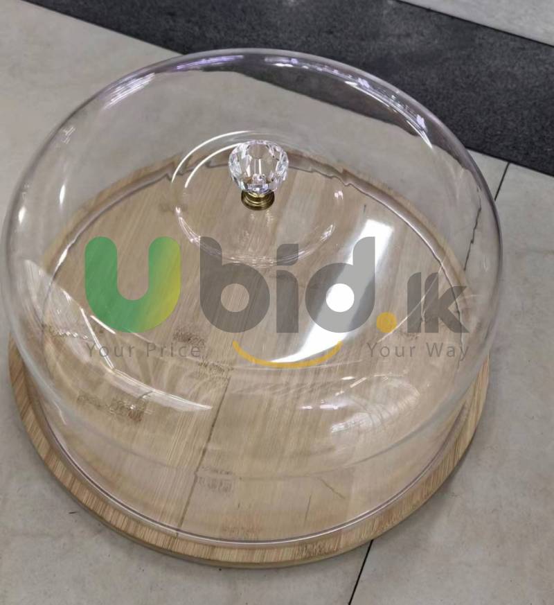 Wooden base with acrylic lid 