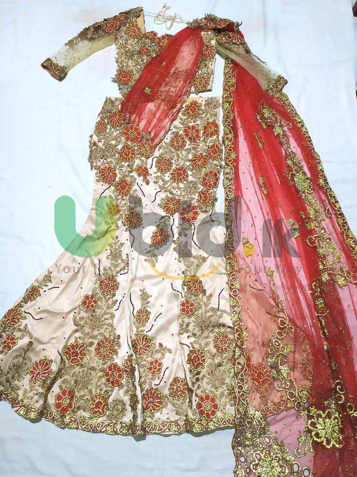 Used wedding homecoming lehanga saree