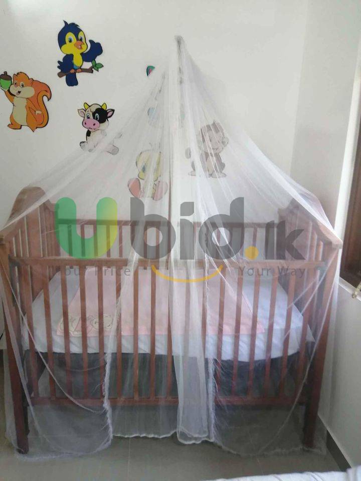 Juniors brand (Dubai) baby cot with mattress 