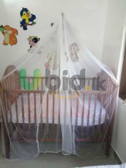 Juniors brand (Dubai) baby cot with mattress 